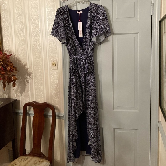 NWT Parker hi lo wrap around dress - Picture 1 of 7